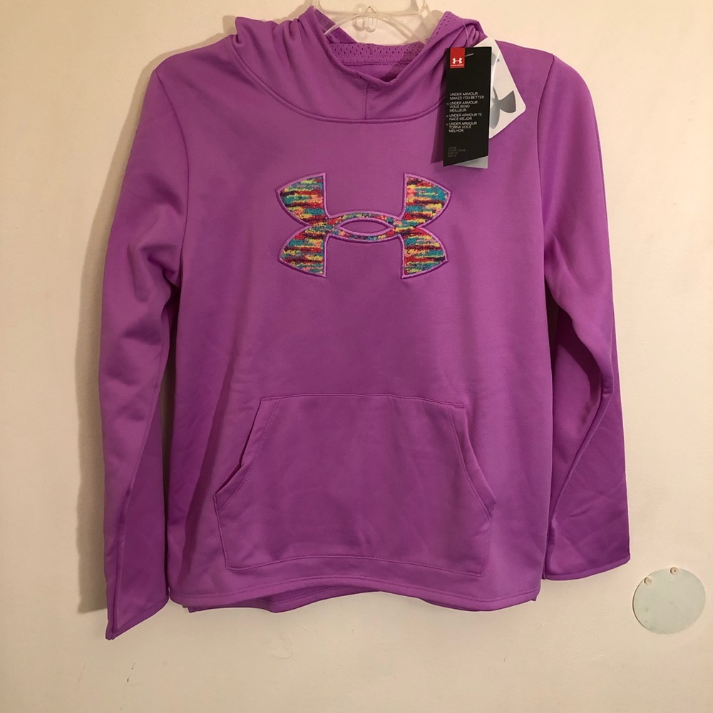 NEW Nwt girls under armor hoodie